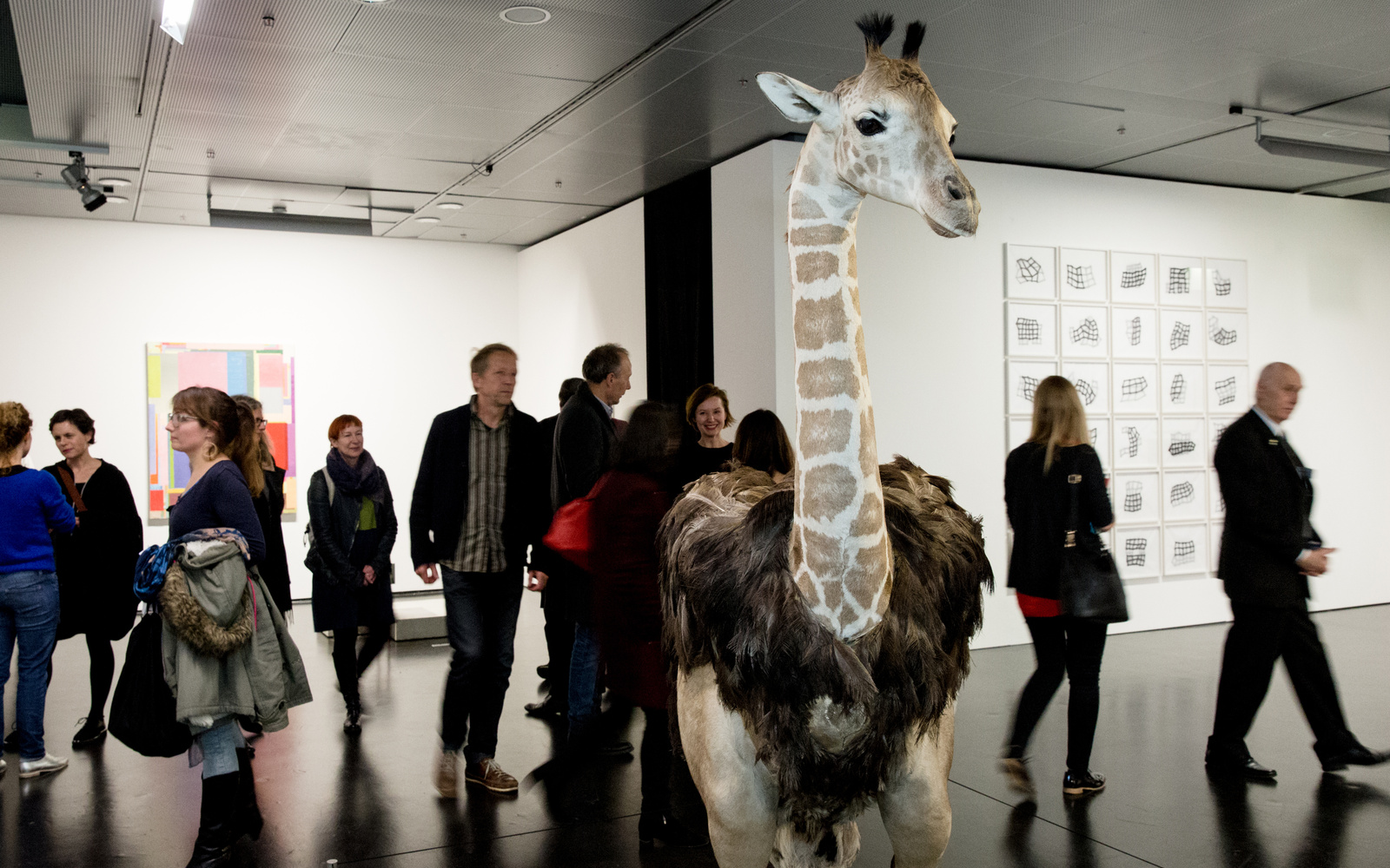 Blick in die Ausstellung »Resonanzen«