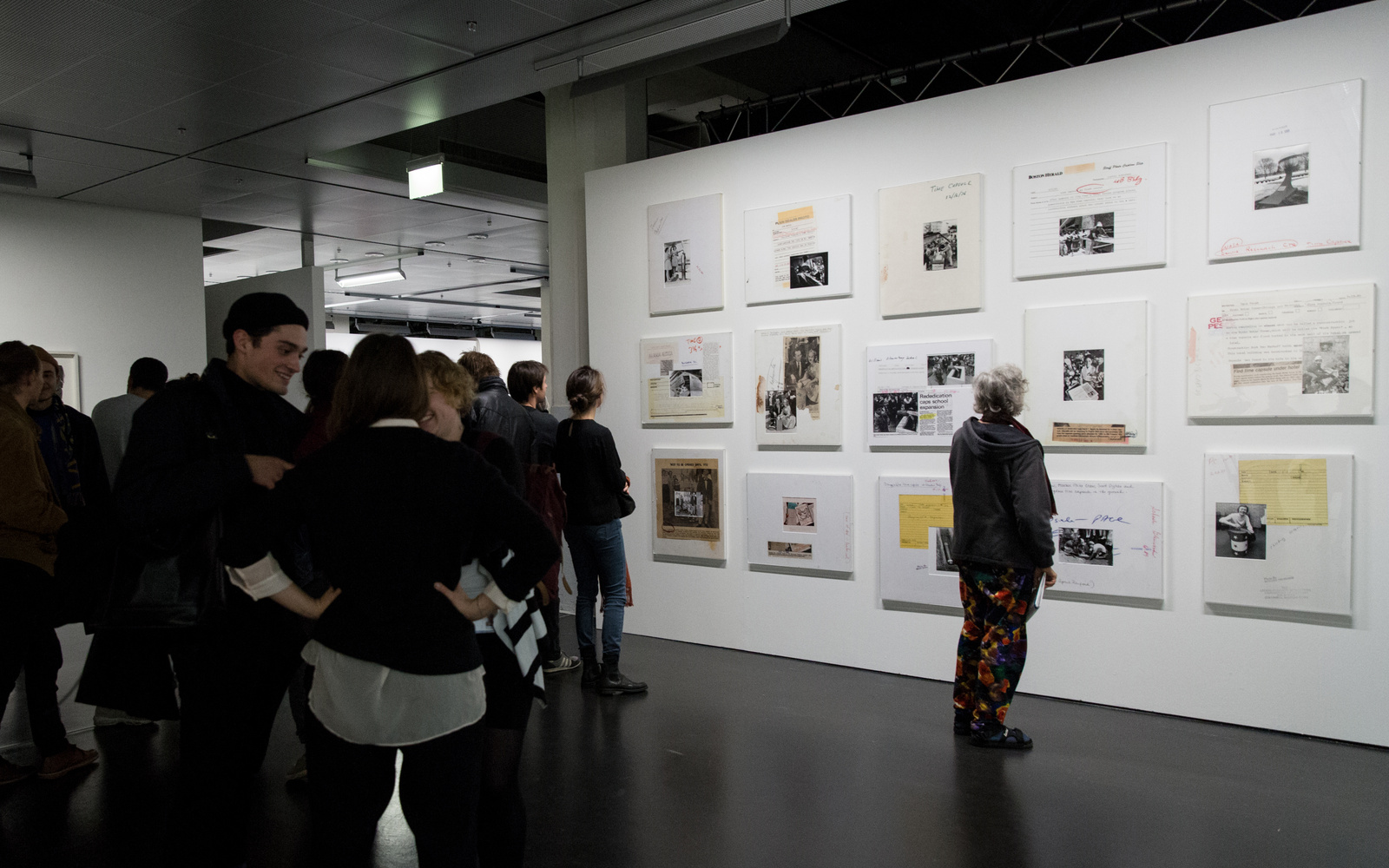 Blick in die Ausstellung »Resonanzen«