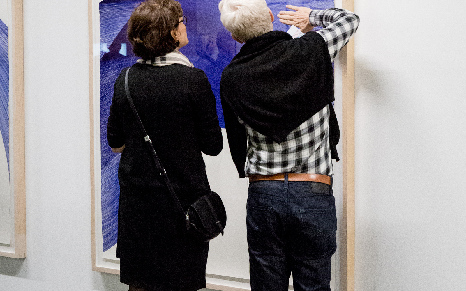Blick in die Ausstellung »Resonanzen«
