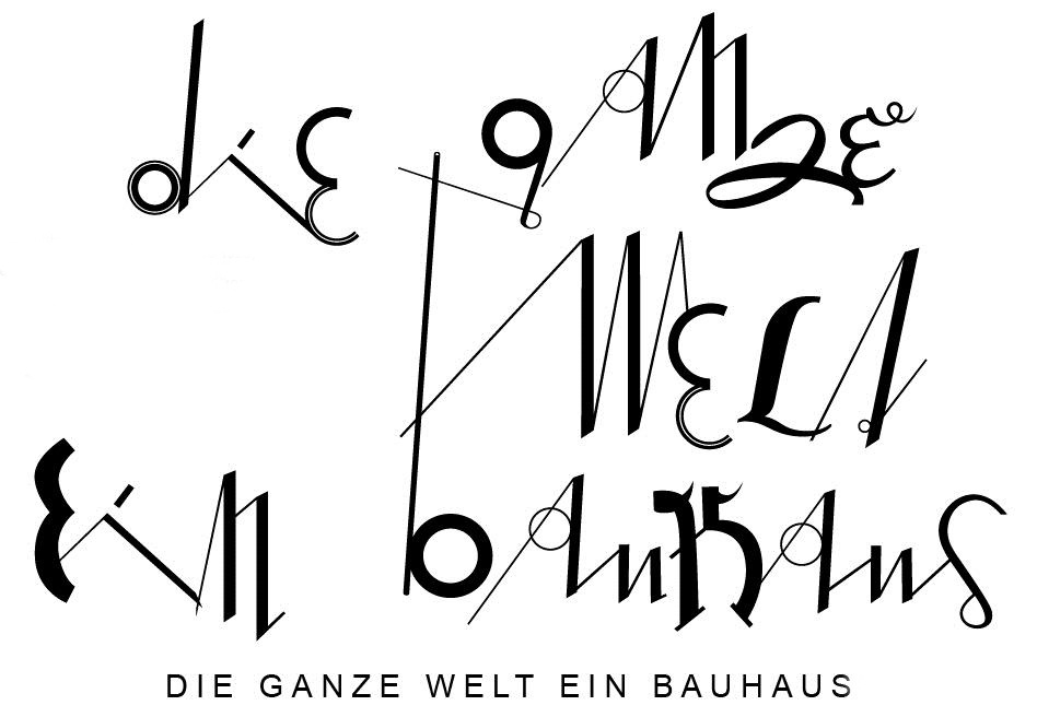 Die ganze Welt ein Bauhaus 