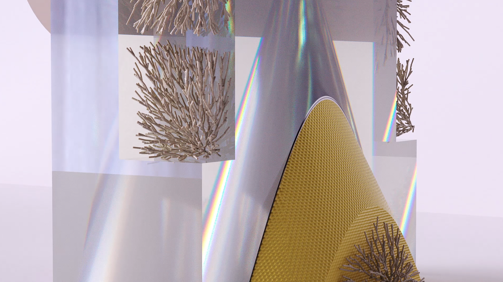 Digital visualization of branches and elements