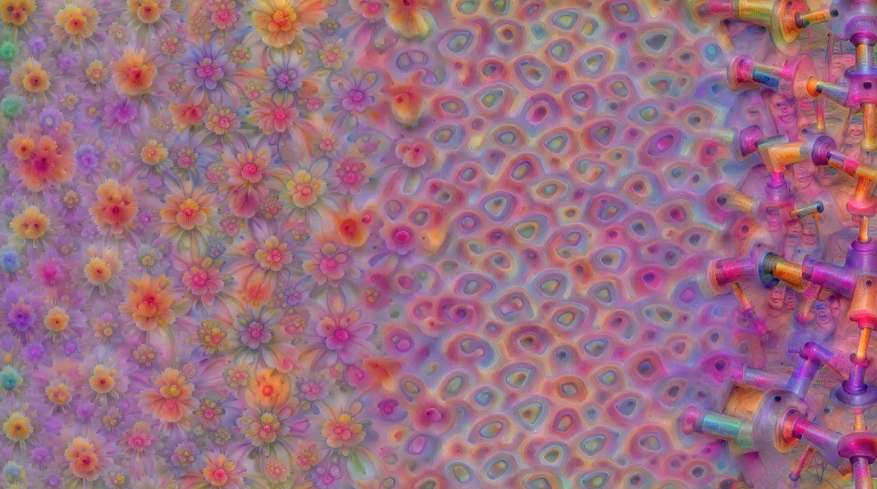 Colorful digital pattern