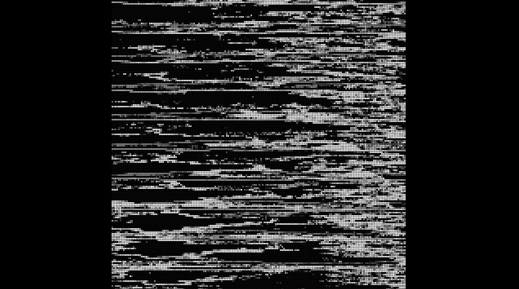 Graue Pixelstruktur auf schwarzem Hintergrund