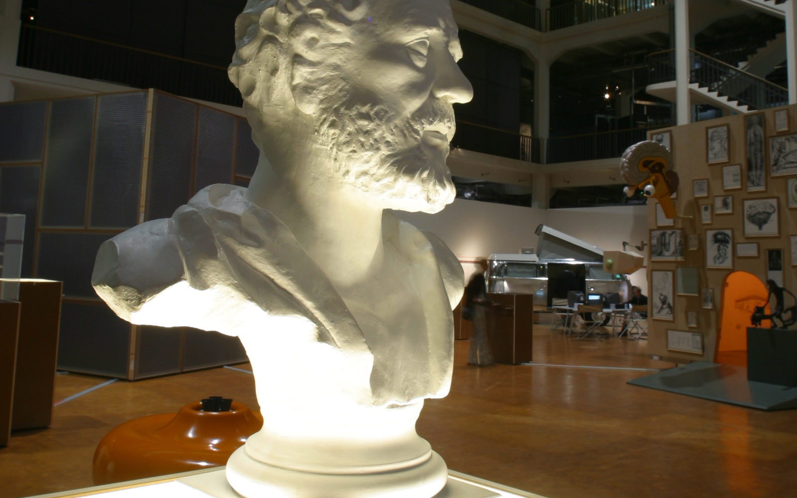 Ausstellungsansicht "science+fiction"
