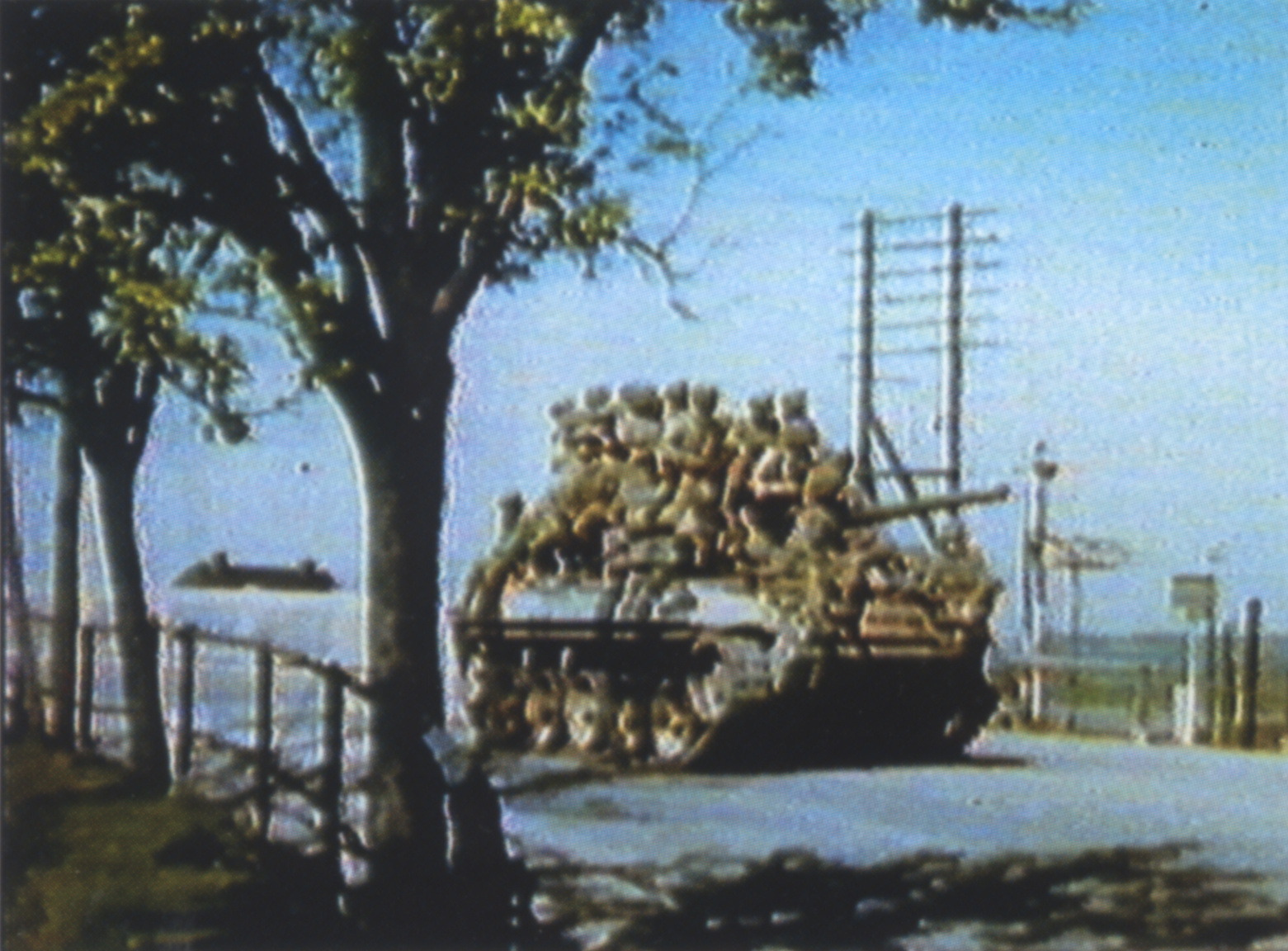 Detail der Ausstellung "Screening War"