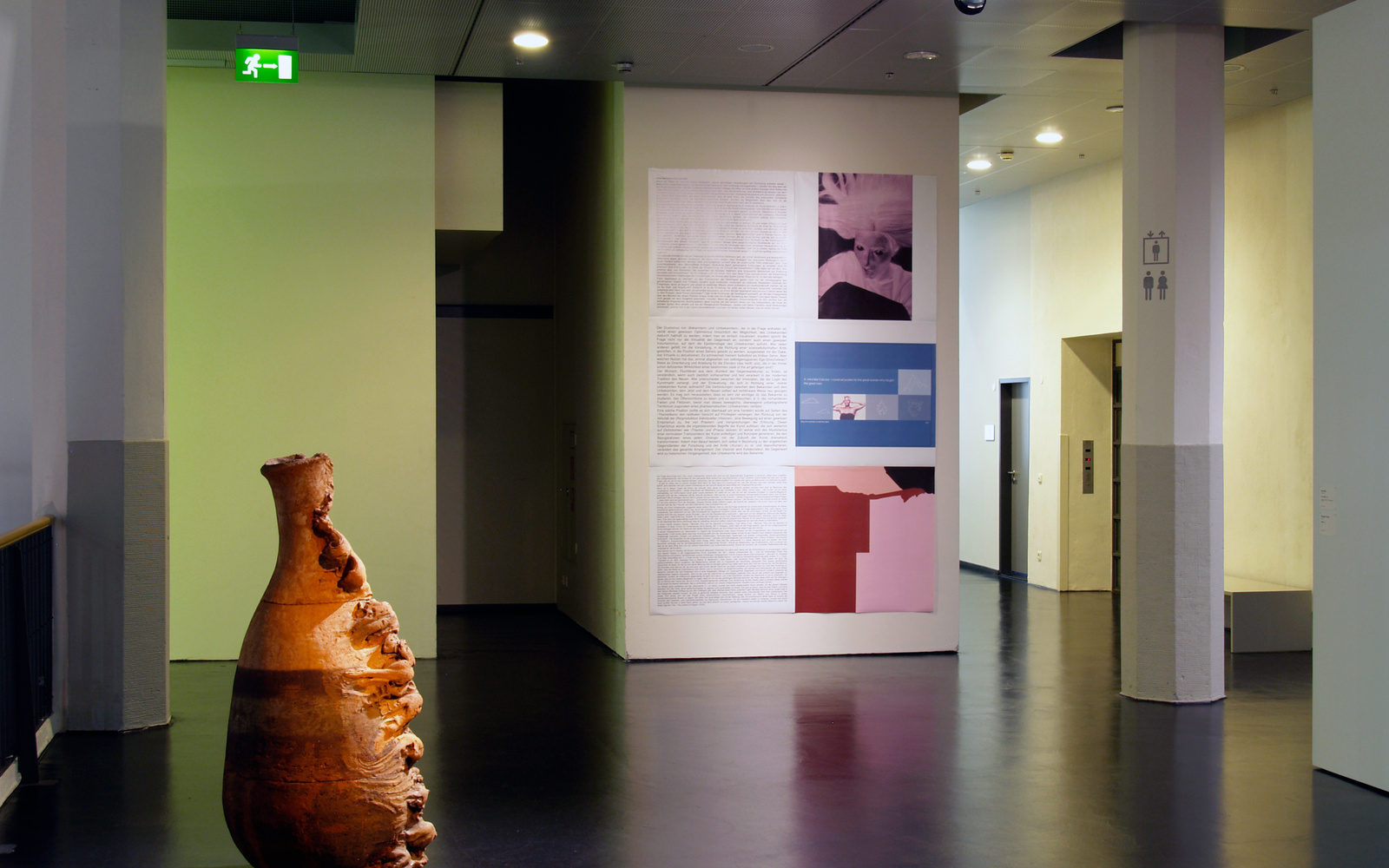 Ausstellungsansicht "Jochen Gerz: Anthologie der Kunst"
