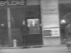 Exhibition of Jochen Gerz besides his photographic reproduction