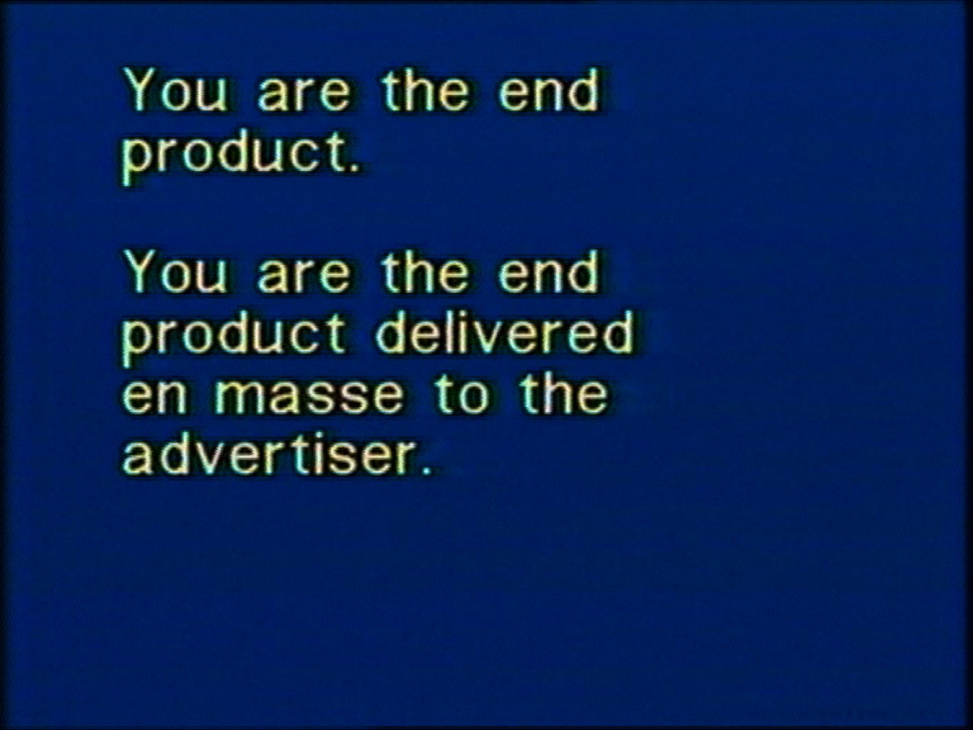 Television Delivers People