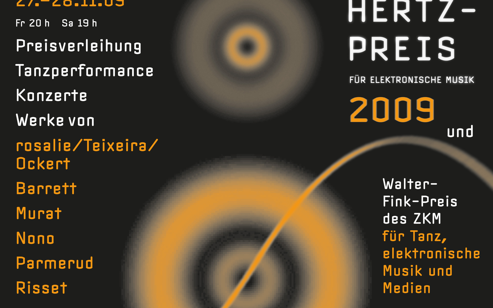 Webbanner des Giga-Hertz-Preis 2009 am ZKM | Karlsruhe