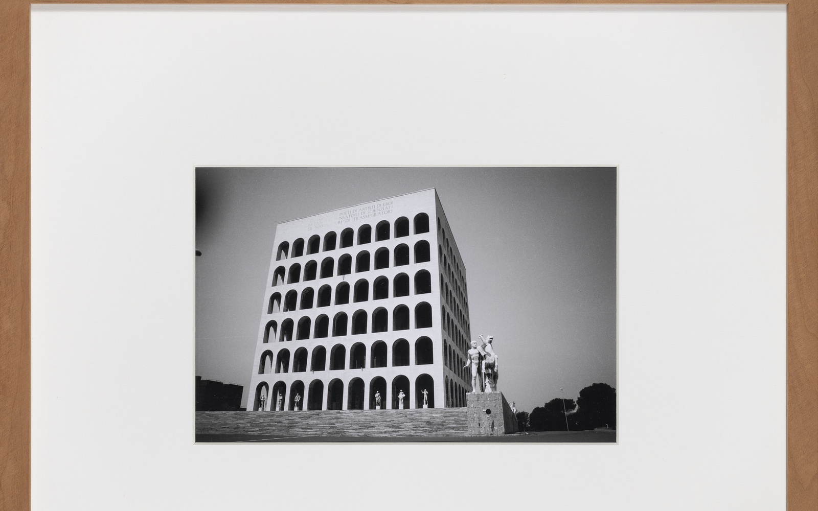 ROM. PALAZZO DELLA CIVILTÀ ITALIANA, ESPOSIZIONE UNIVERSALE, 1942, ERNESTO B. LA PADULA, GIOVANNI GUERRINI, MARIO ROMANO