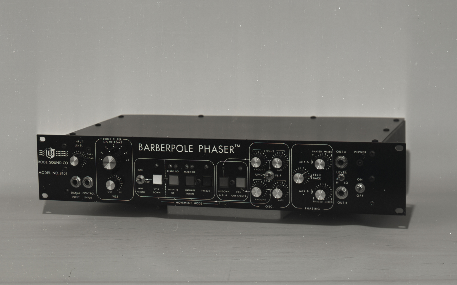 Zu sehen ist der Barberpole Phaser. 