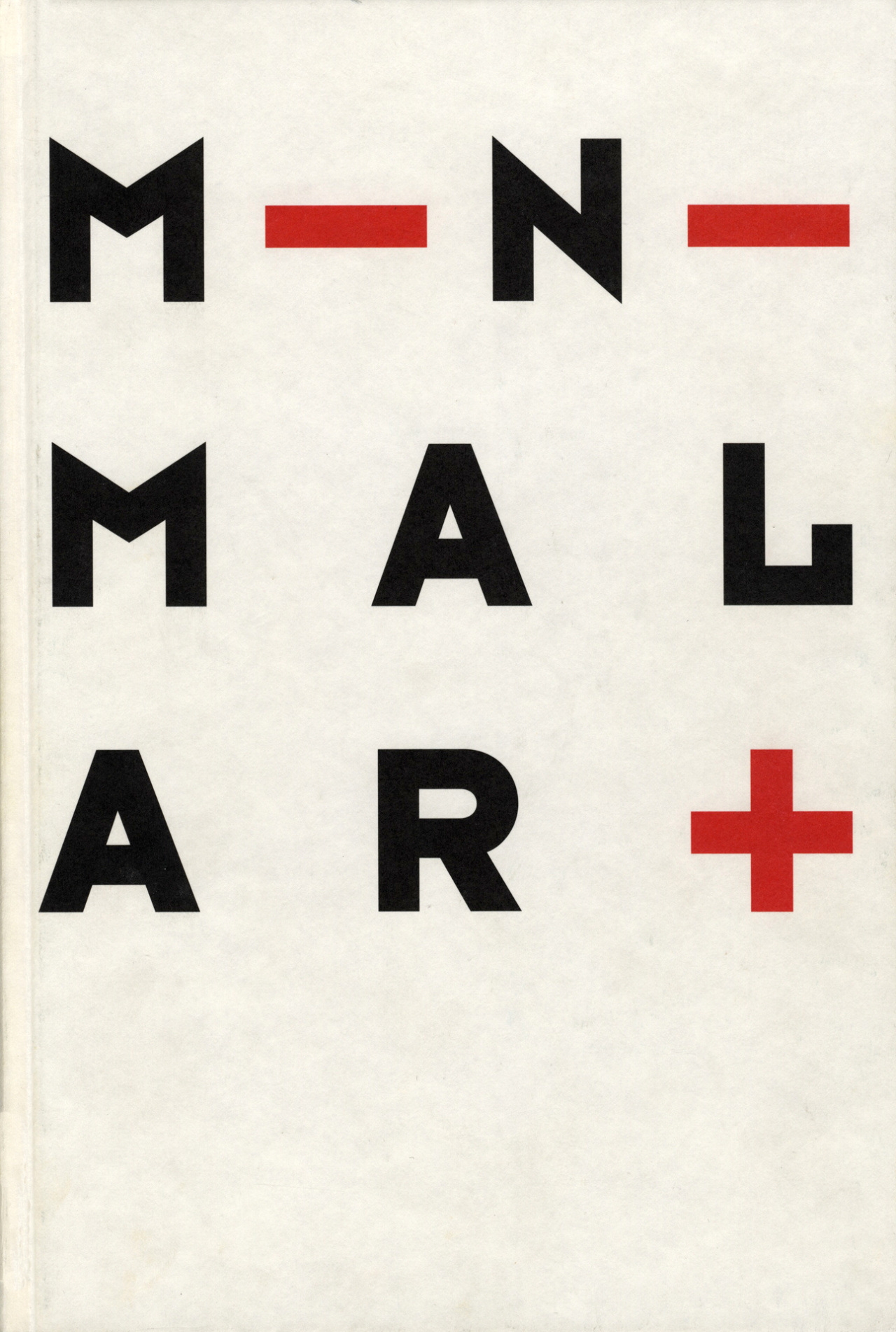 Cover of the publication » Minimal Art«