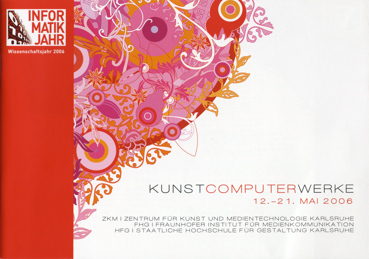 Cover of the publication »Kunst Computer Werke«