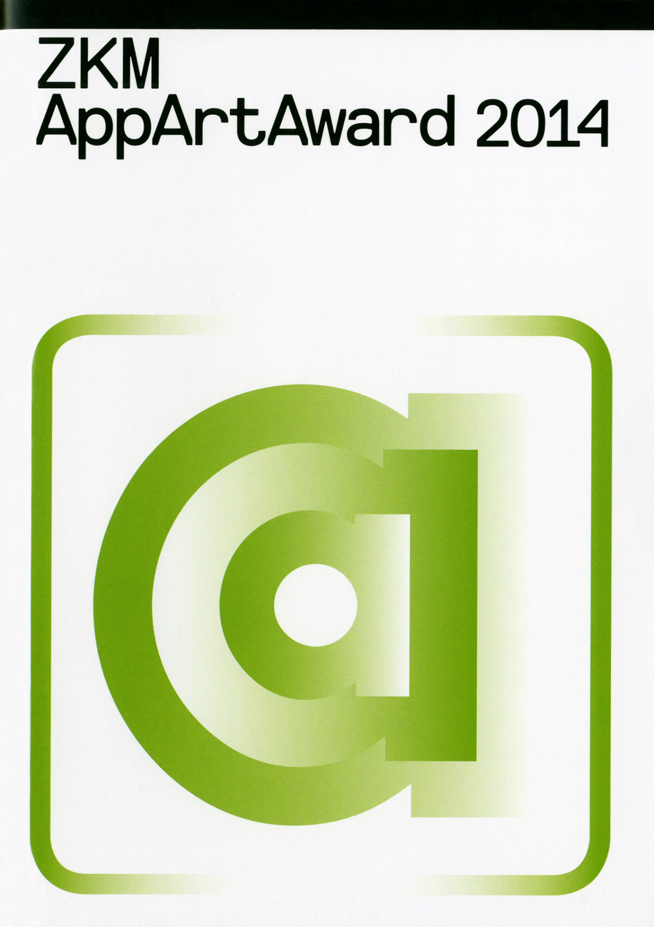 Cover der Publikation »AppArtAward 2014«