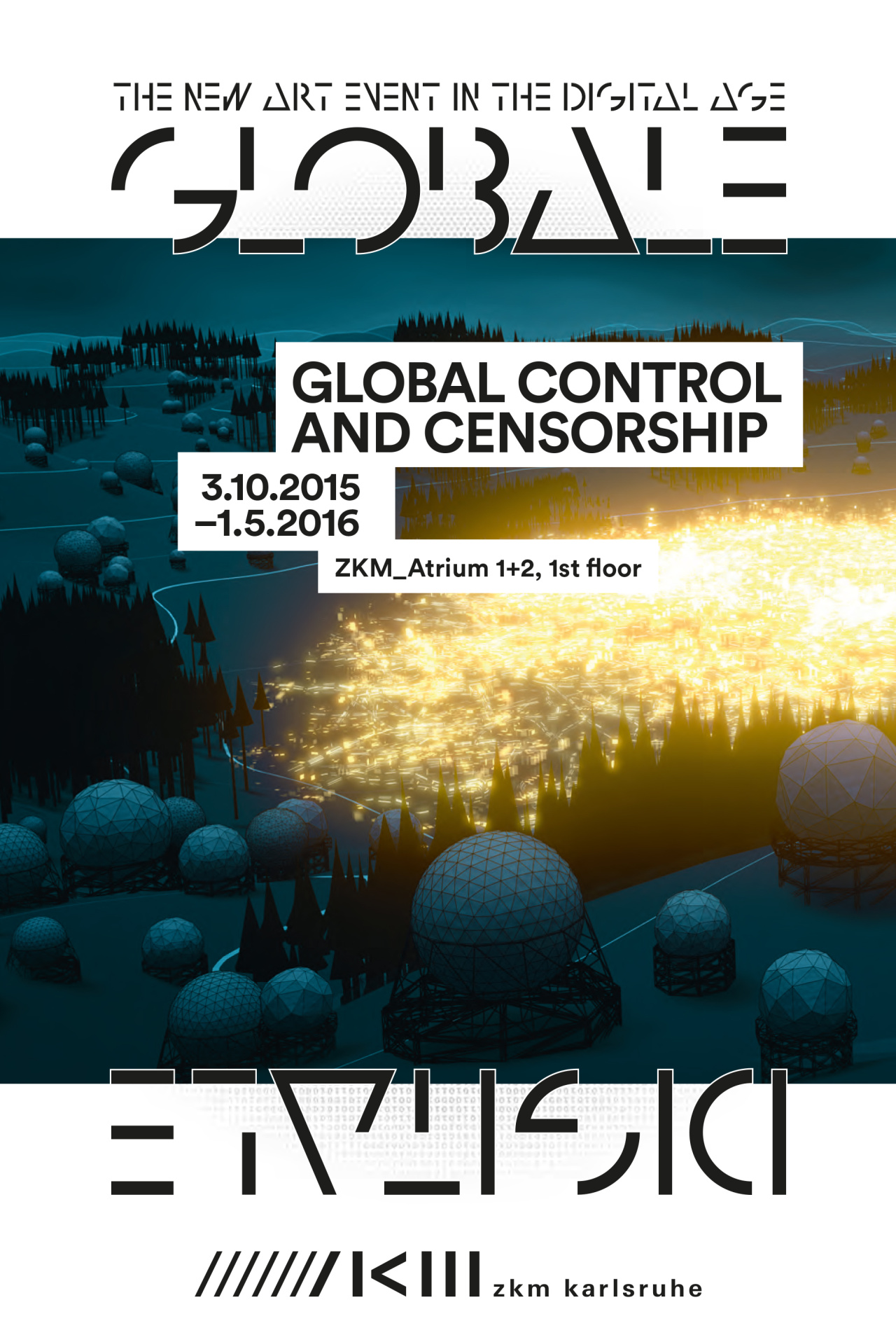 2015 - Publikation - Global Control and Censorship - Broschuere - Cover