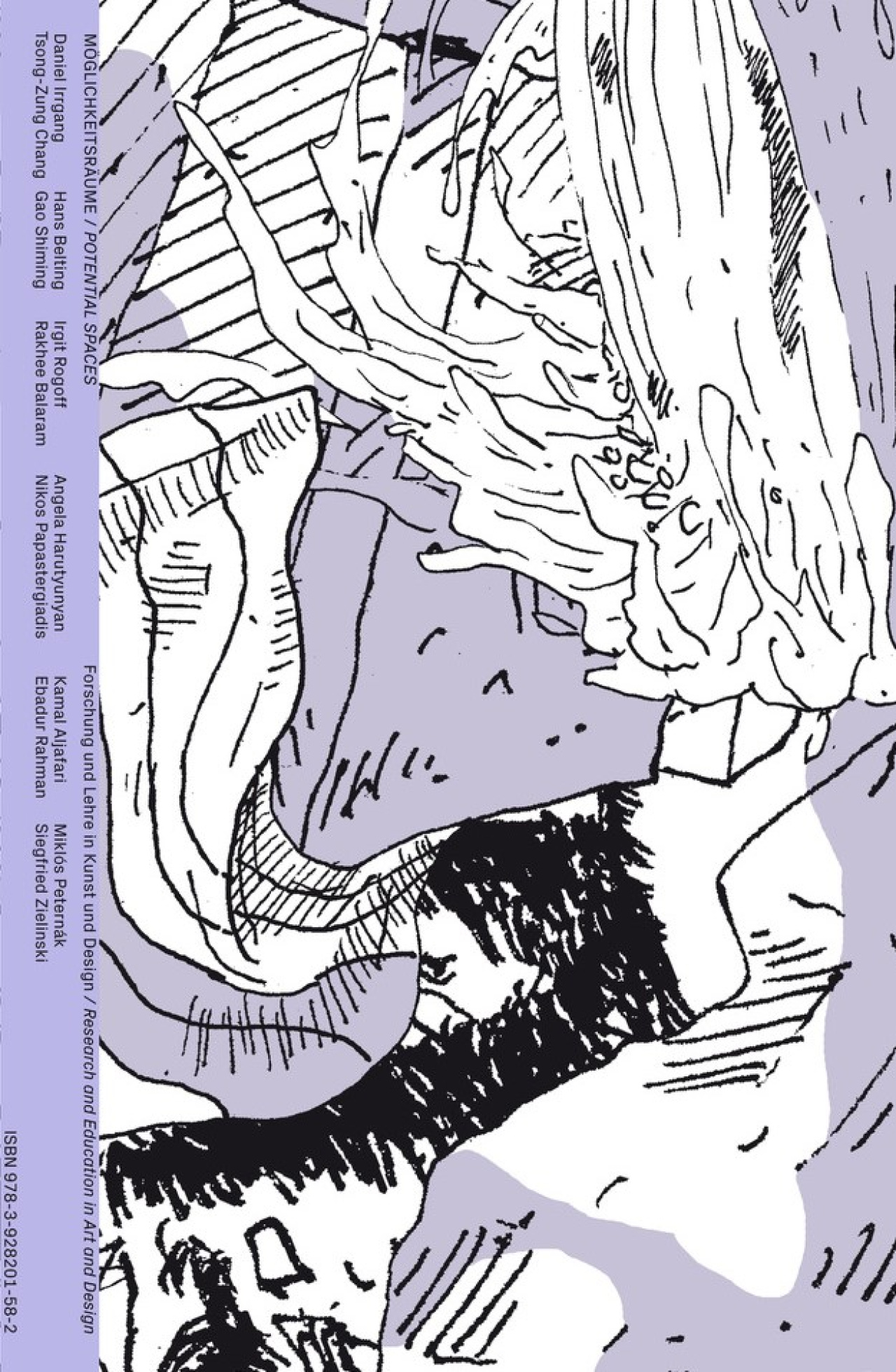 Cover of the publication in purple, white and black