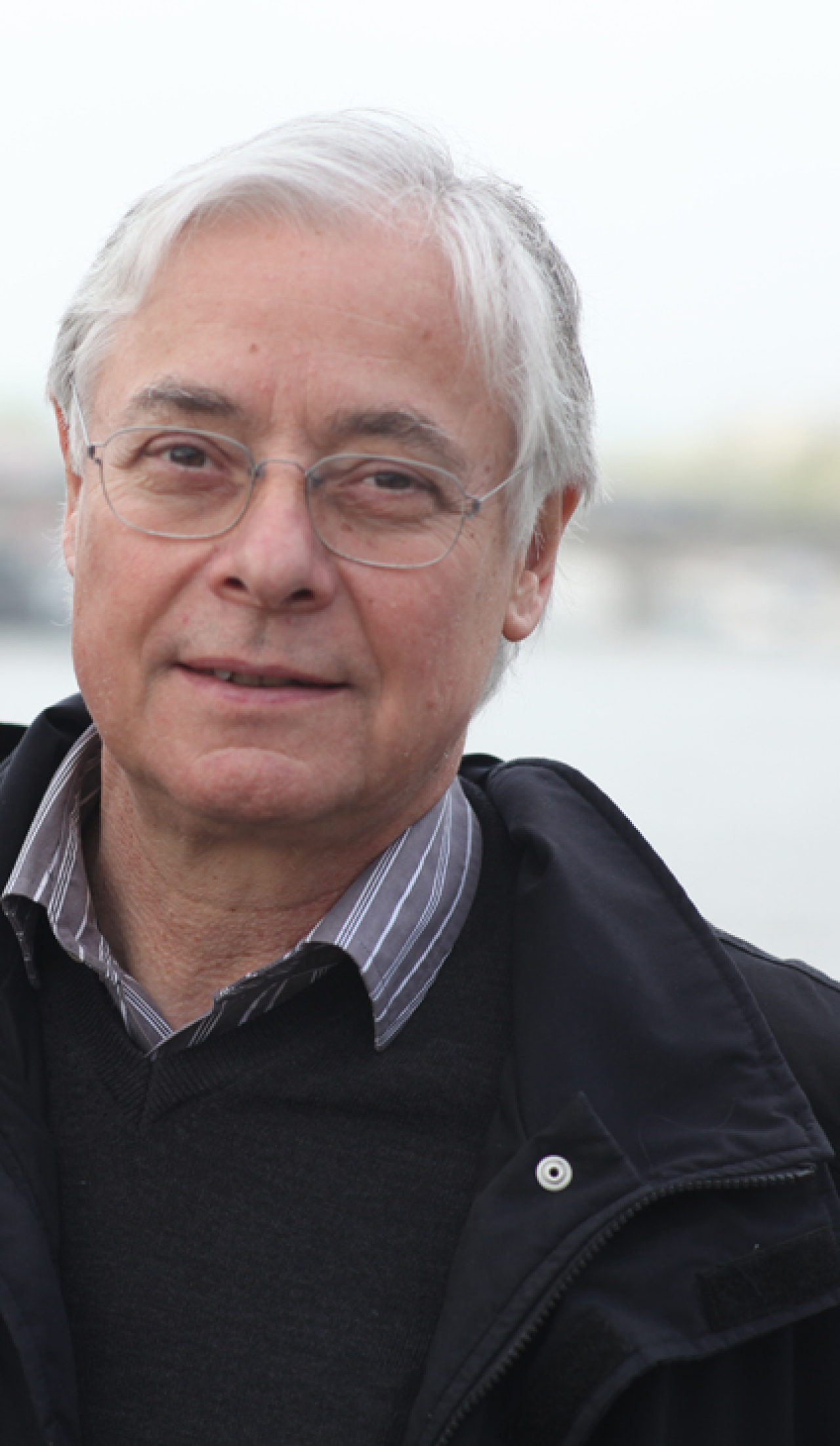 Portrait of a man with glasses