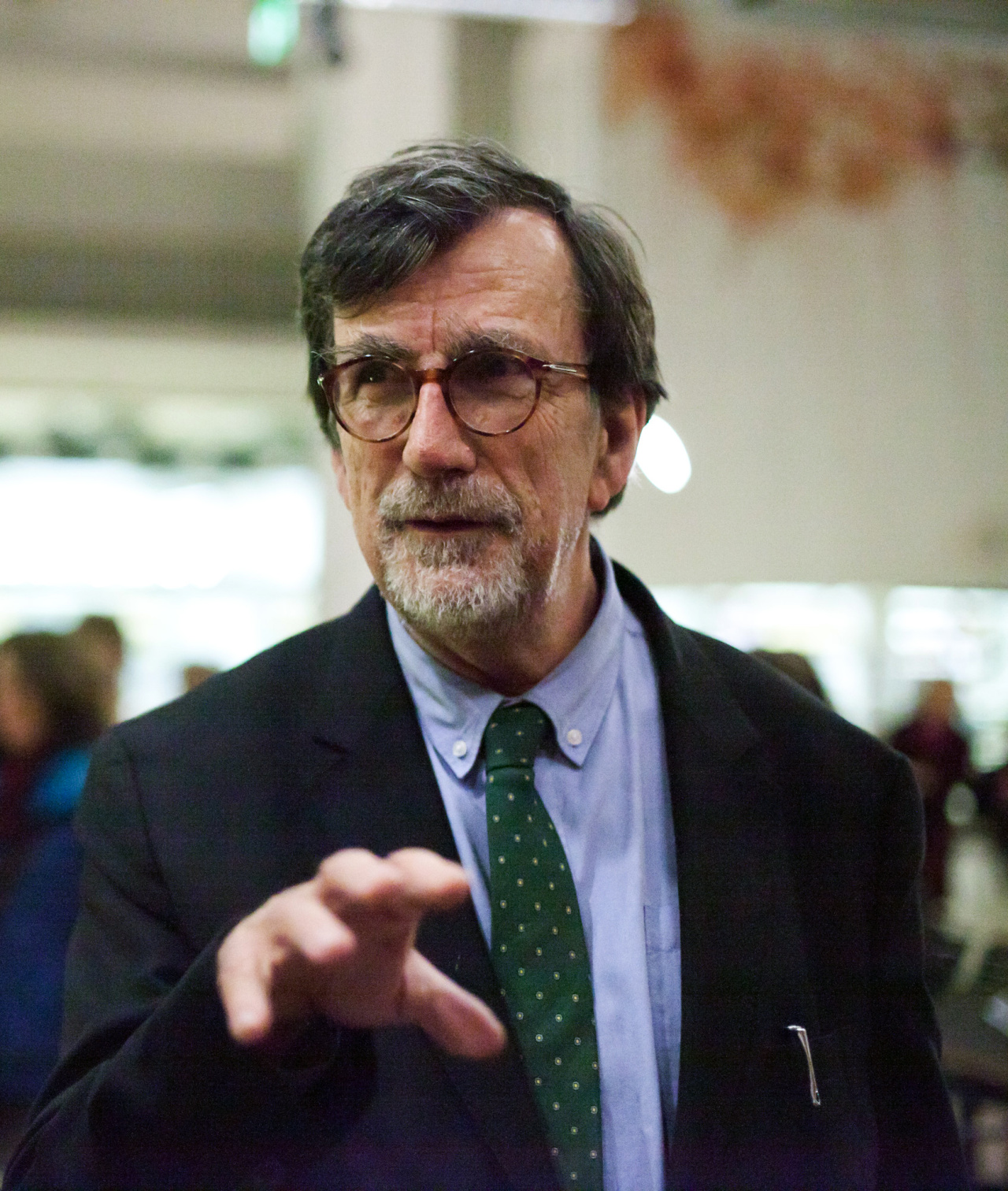 Ein Portrait des Philosophen Bruno Latour. 