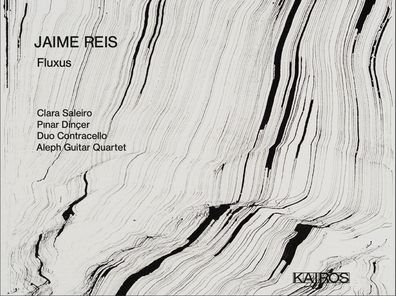 Cover der Audio-CD »Jaime Reis: Fluxus Cycle«, 2020