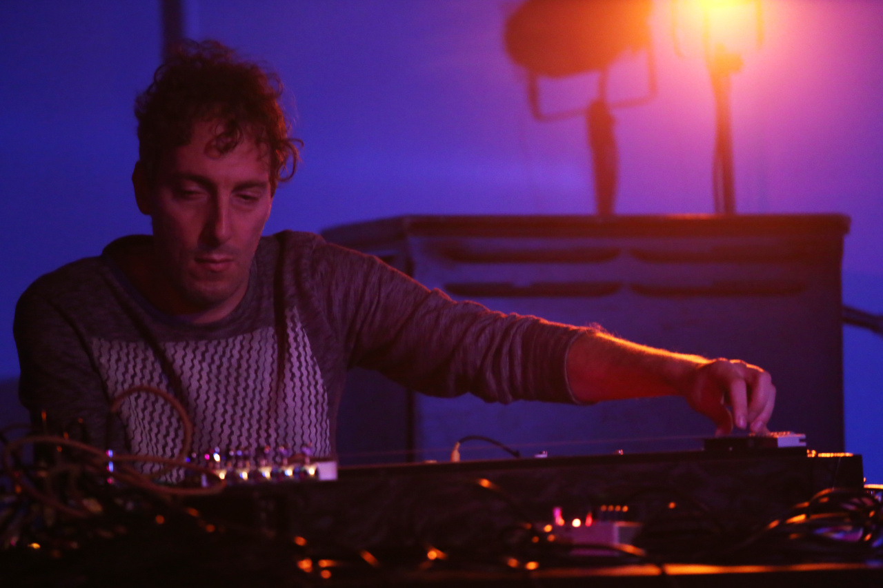 Oren Ambarchi at a performance