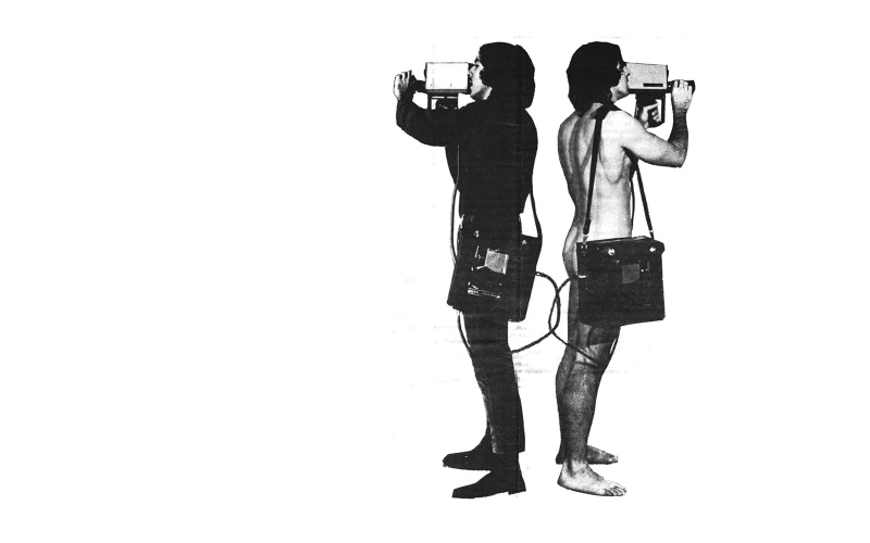 "Portable Video. A Radical Software State-of-the-Art Report", in: »Radical Software«, Vol. 1, Nr. 3, 1971, Illustration
