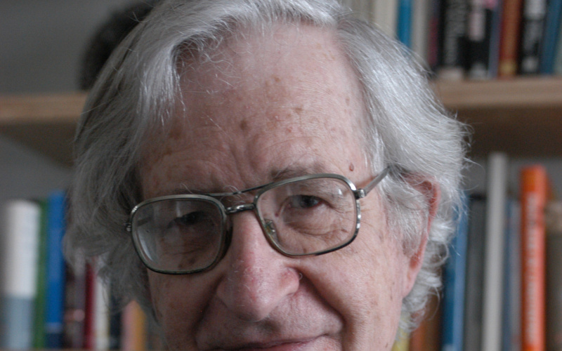 Portrait of Noam Chomsky