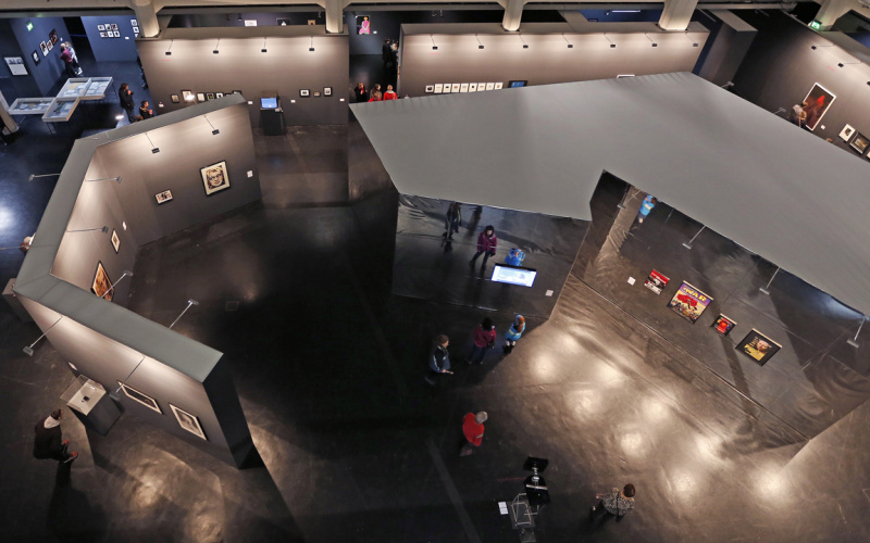 Ausstellungsansicht Lynn Hershman Leeson. Civic Radar