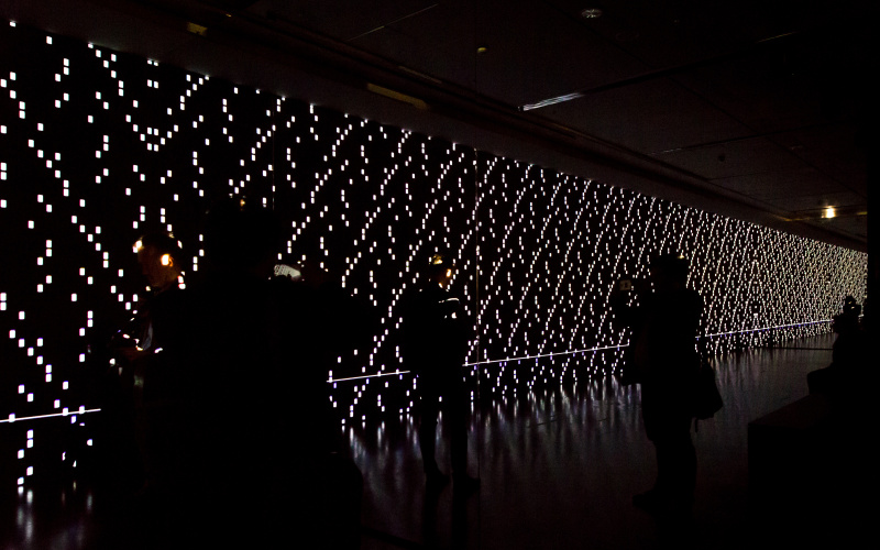 Blick in die Ausstellung »Datumsoria: The Return of the Real«