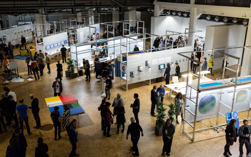 Blick in die Ausstellung »Open Codes. Leben in digitalen Welten« 
