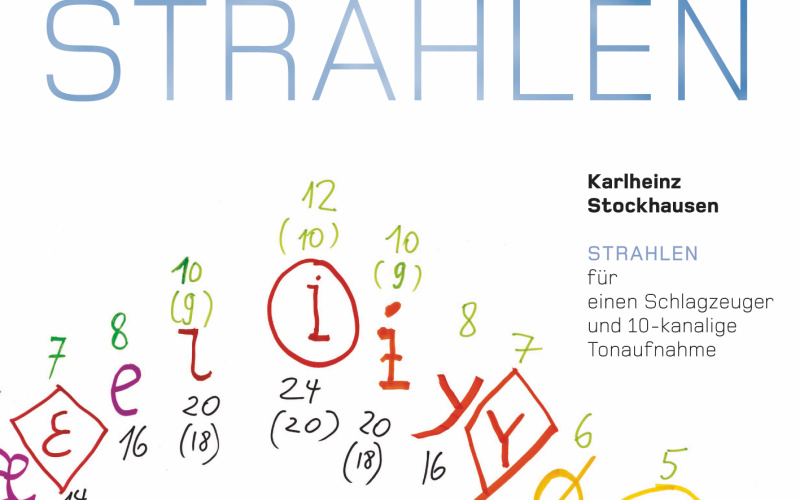 Weißes Cover mit bunter Schrift, Zahlen und Zeichen.