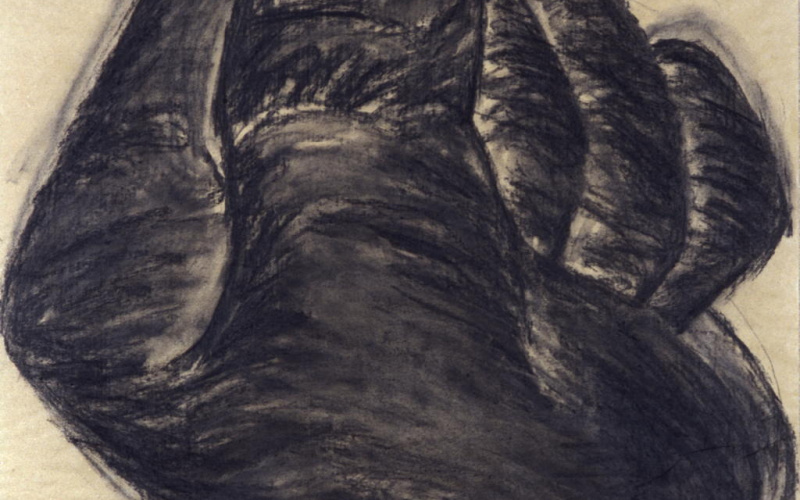 Hand mit Tablette