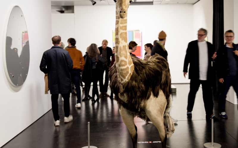 Blick in die Ausstellung »Resonanzen«