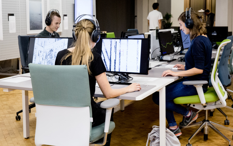 Blick in die Ausstellung »Open Codes. Leben in digitalen Welten« 