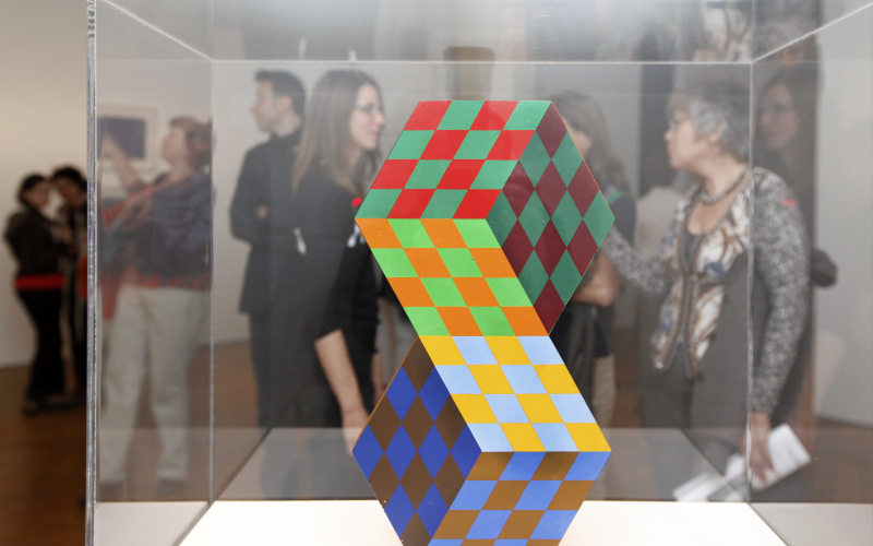 Ausstellungsansicht Symmetrische Kunst aus Ungarn