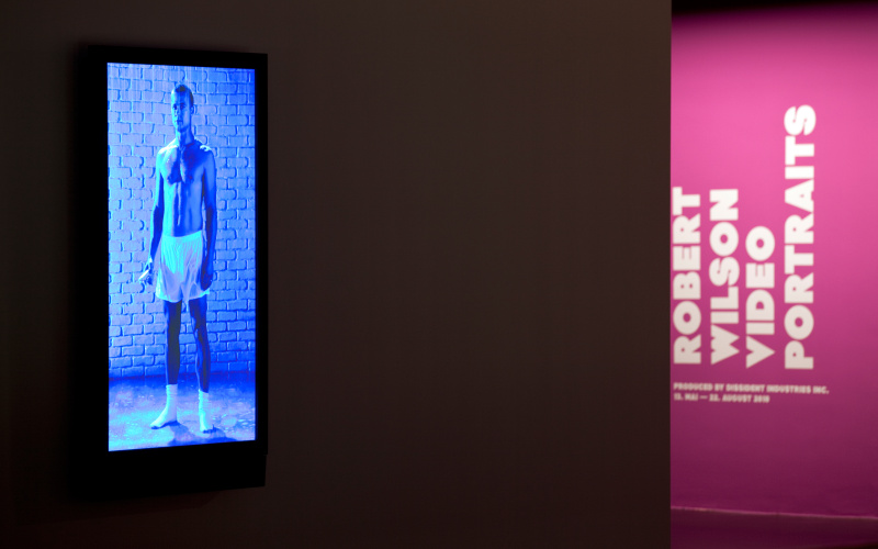 Ausstellungsansicht Robert Wilson