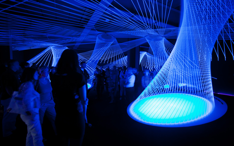 Installation view Resonate