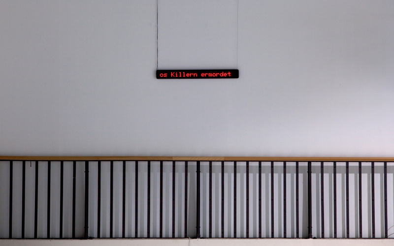 Ausstellungsansicht "Stefano Cagol"