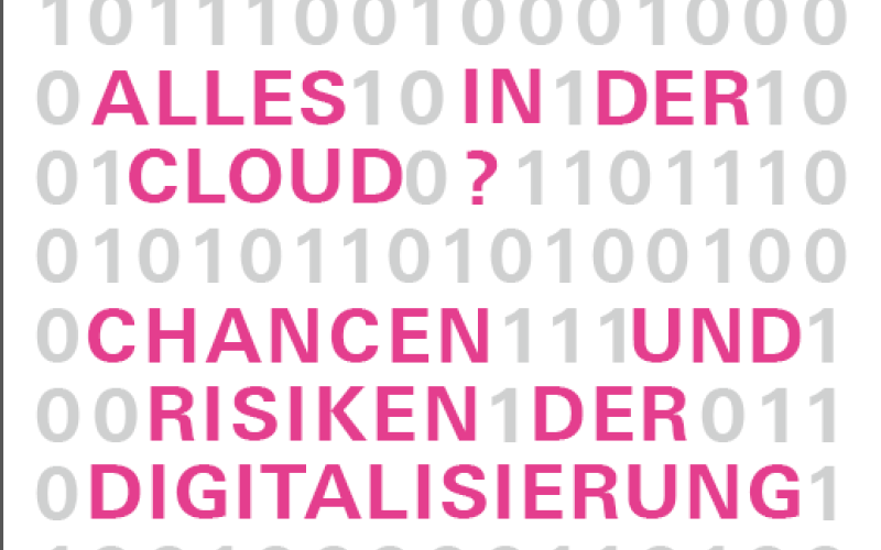 Plakat zur Veranstaltung Alles in der Cloud