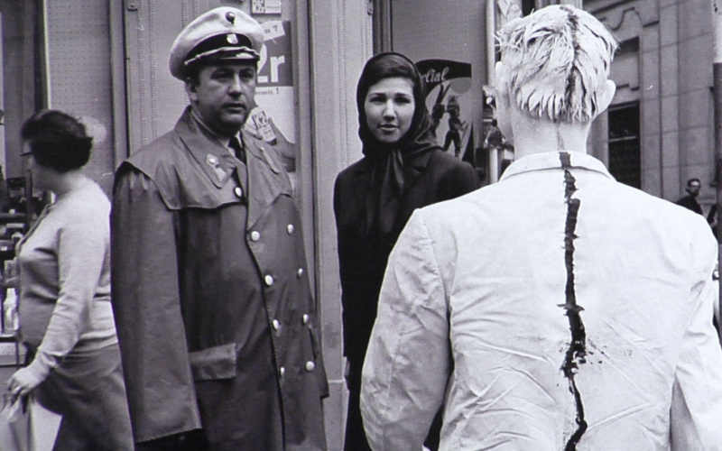 On view is a still from the film Body and Art, which was shown at ZKM on 18.03.20.