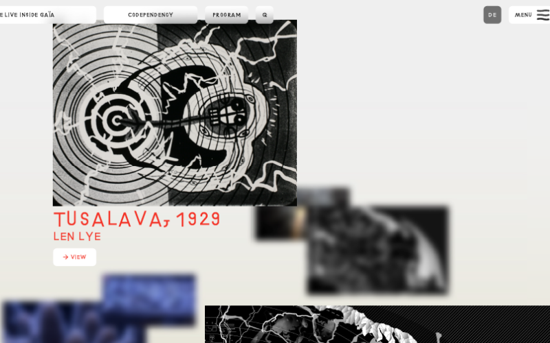 Screenshot »Critical Zones« Ausstellung