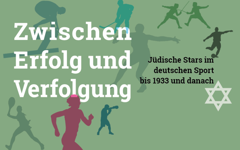 Plakat »Zwischen Erfolg und Verfolgung«