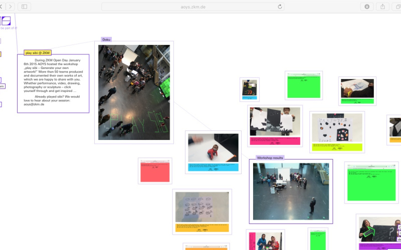Screenshot einer Website