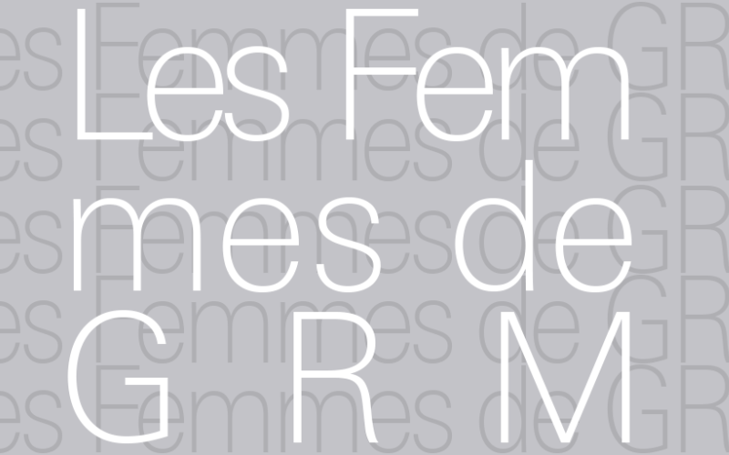 Typographisches Bild: Les Femmes de GRM