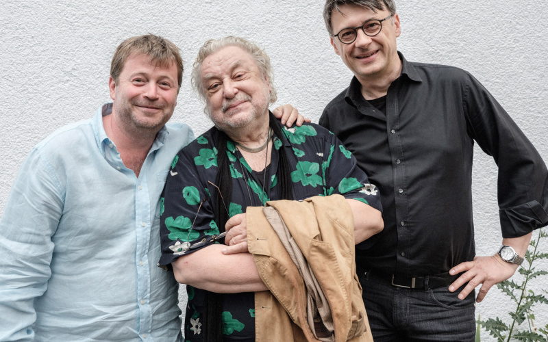 Das Bild zeigt die Mitglieder des Herbert Joos Trios