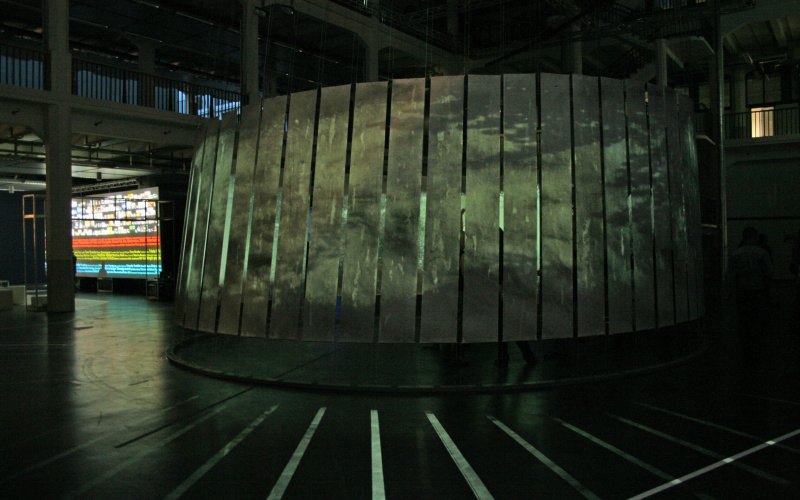 Ausstellungsansicht "Kunst Computer Werke"