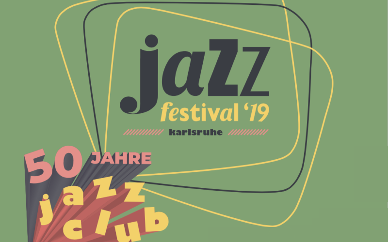 Logo des 50 jährigen Jubiläums des Jazz Festivals