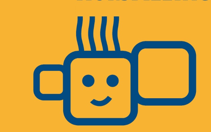 Auf dem Bild ist das Logo des ARD Kinderhörspieltags zu sehen.