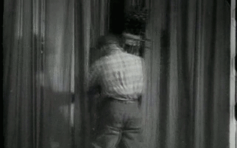 Das GIF zeigt abwechselnd Ausschnitte eines Films und Textfelder.