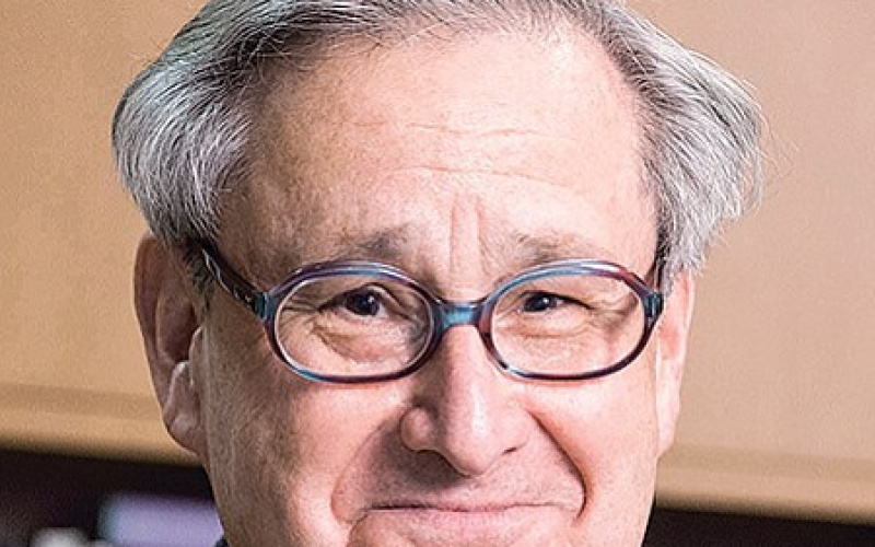 A portrait photograph of former California Institute of the Arts President Steven D. Lavine.