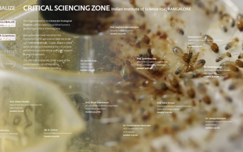 Screenshot »Critical Zones« Ausstellung 
